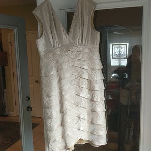 Beautiful gold cocktail dress